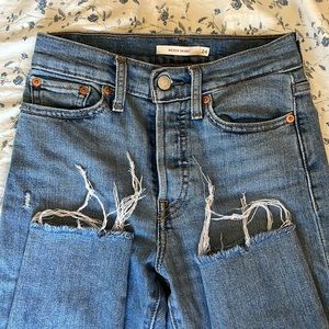 Levi’s wedgie skinny jeans